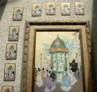 Luigi CAGLIANI Pastel Impressionist Painting Listed Italian Artist Playing Cards — photo 4