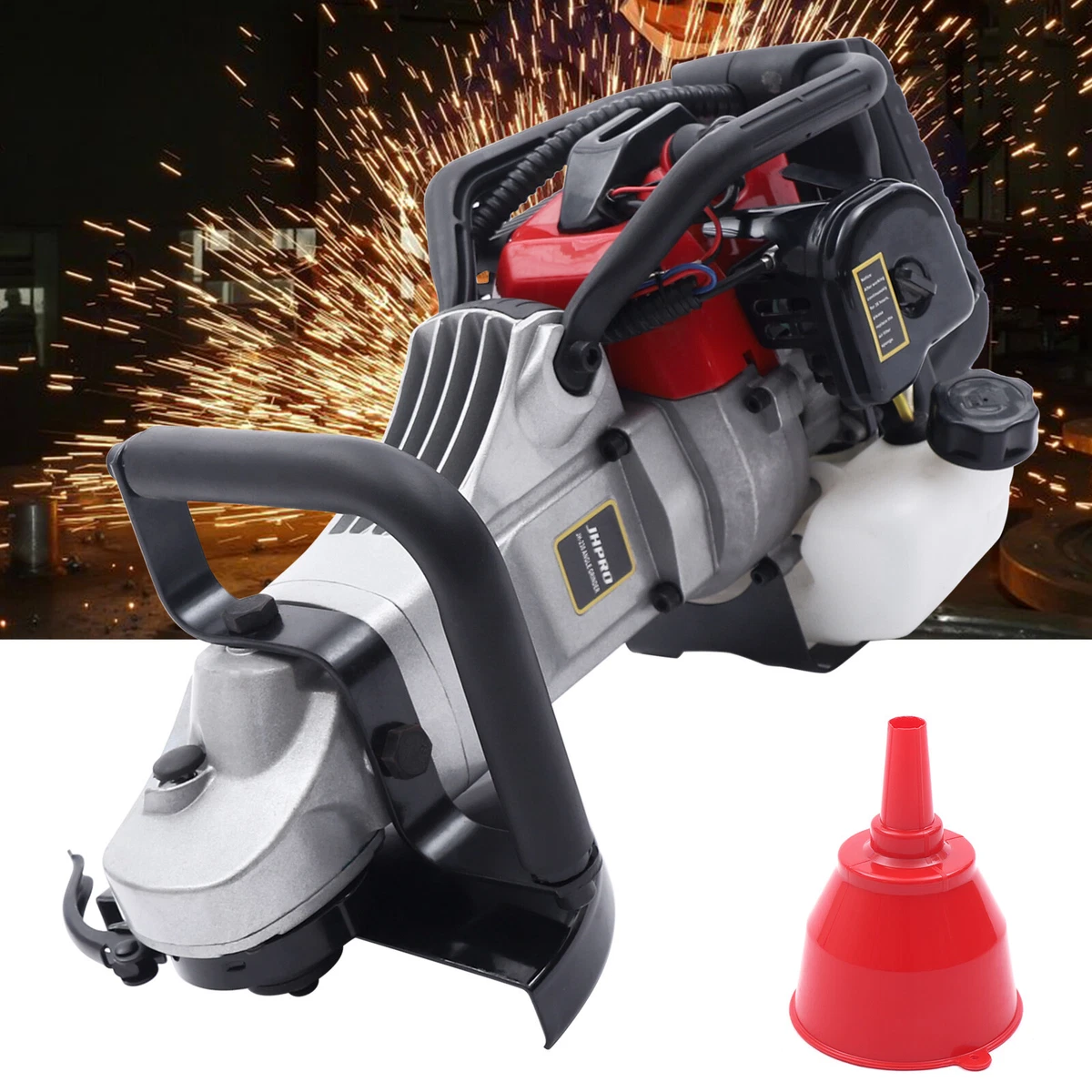 32.6cc 2Stroke Gas Powered Concrete Grinder Gasoline Grinding