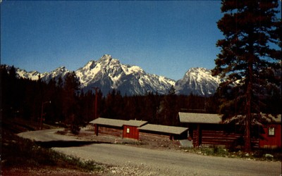 Cabins Colter Bay Village Grand Teton National Park Wyoming