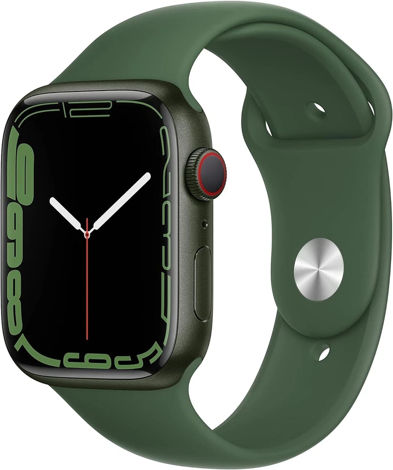 Apple Watch Series 7 Aluminum 41mm A2473 (GPS Only, No Cellular) Green (Good)