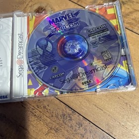 Capcom Marvel vs. Capcom Clash of Super Heroes Dreamcast Tag Fighting Manual