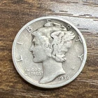 1938-S MERCURY SILVER DIME ACTUAL COIN Get More Today & Save Shop Here Buy Here