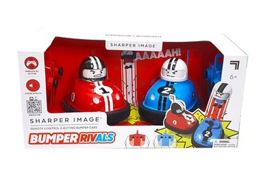 Sharper Image RC Road Rage Speed Bumpers Rivals 2er-Set Ferngesteuert 6+ NEU