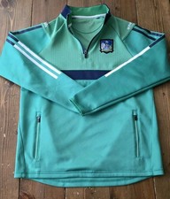 O'Neills 1/4 Zip Sweatshirt Longsleeve Jersey Size Age 10/11 Youth Medium Green