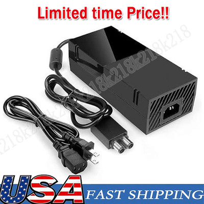 For Microsoft XBOX ONE Console AC Adapter Brick Charger Power Supply Cord Cable