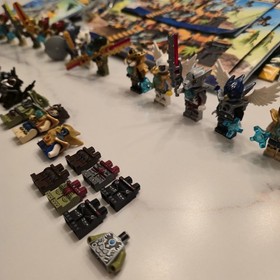 Huge Lot Of LEGO Chima Minifigures & Builds &ndash; Read Description For Details