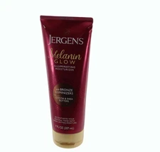Body Lotion Jergens Melanin Glow Illuminating W/Bronze Luminizers 7 fl 0z Distre