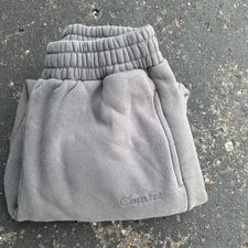 Comfrt Unisex Adult's Soft Breathable Signature Sweatpants JL3 Gray Small