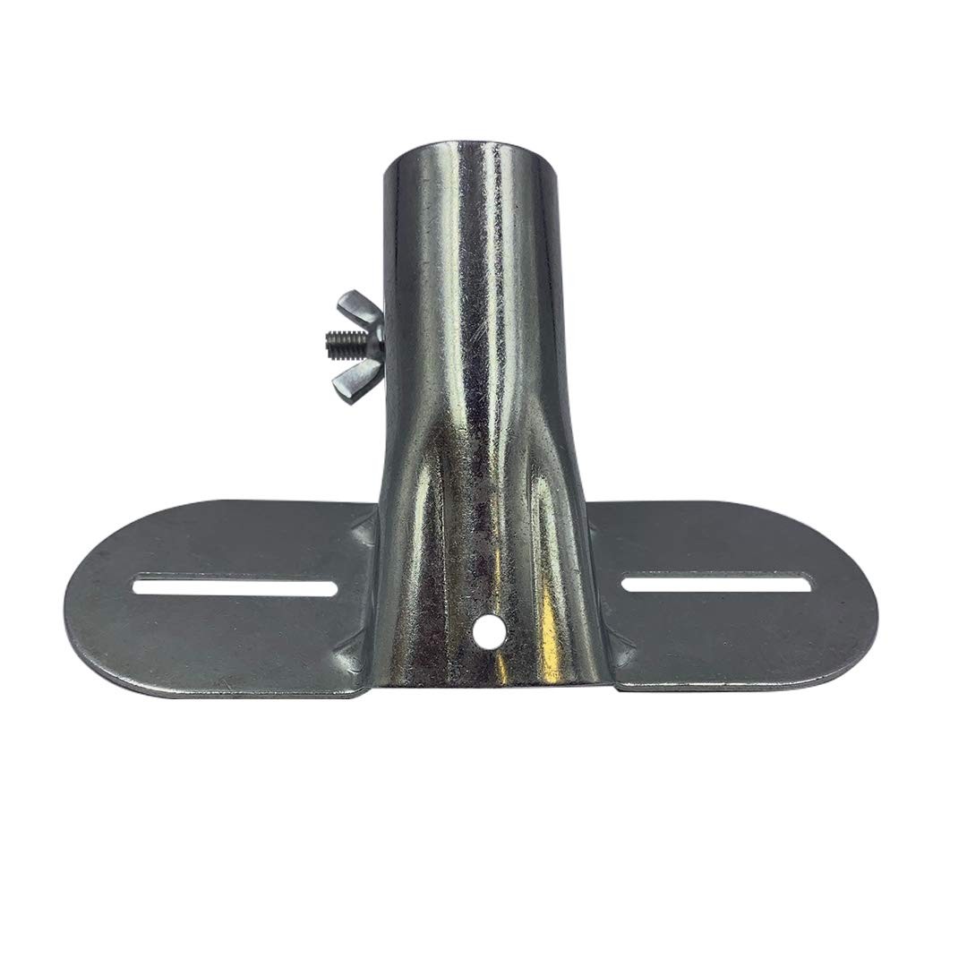 Heavy Duty Metal Broom Brush Handle Bracket With Adjustable Brace Diameter to Support Fixed Push Broom Handles (1) - Image 2
