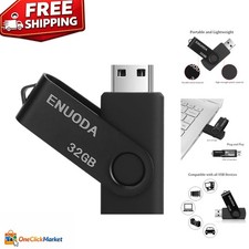 Compact 32GB USB 2.0 Memory Stick with Dust-Proof Design - Reliable Storage