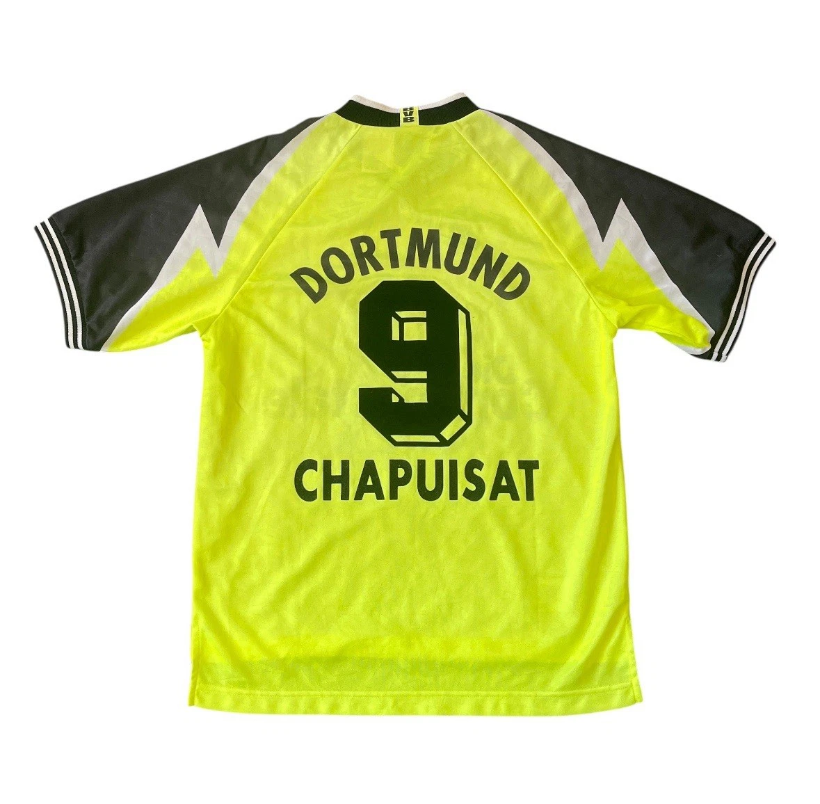 Vintage Nike Borussia Dortmund #9 Chapuisat 1995/96 Home Football