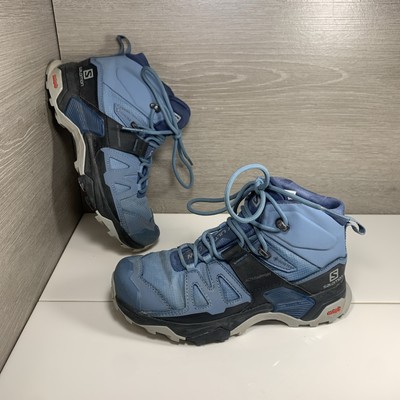 Salomon Women's X Ultra 4 Mid GTX Blue Black Women s Size 5.5