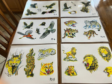 Tattoo Flash PJ Lords of the sky 11 x 14 Lamainated and L/D