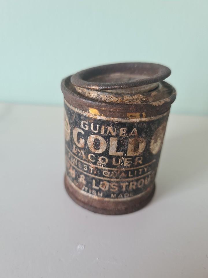 Prot Gold Gold Powder 24k Removed From Lacquer Tin 17-18 Grams | eBay UK