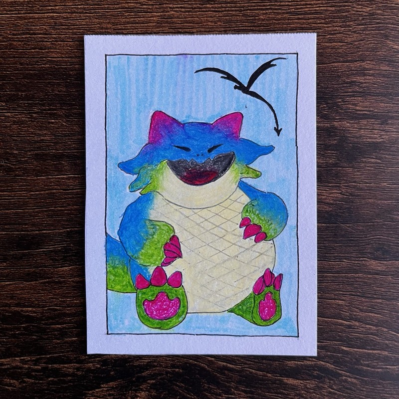 ACEO Art Card - League of Legends Choncc Mini Legend Fanart by Jessi Eggettes
