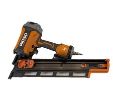 Ridgid 3 1/2 in Pneumatic 21 Round Head Framing Nailer Model R350RHF