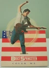 BRUCE SPRINGSTEEN COVER ME 1984 FIRST UK UNCORRECTED PICTURE DISC + PLINTH