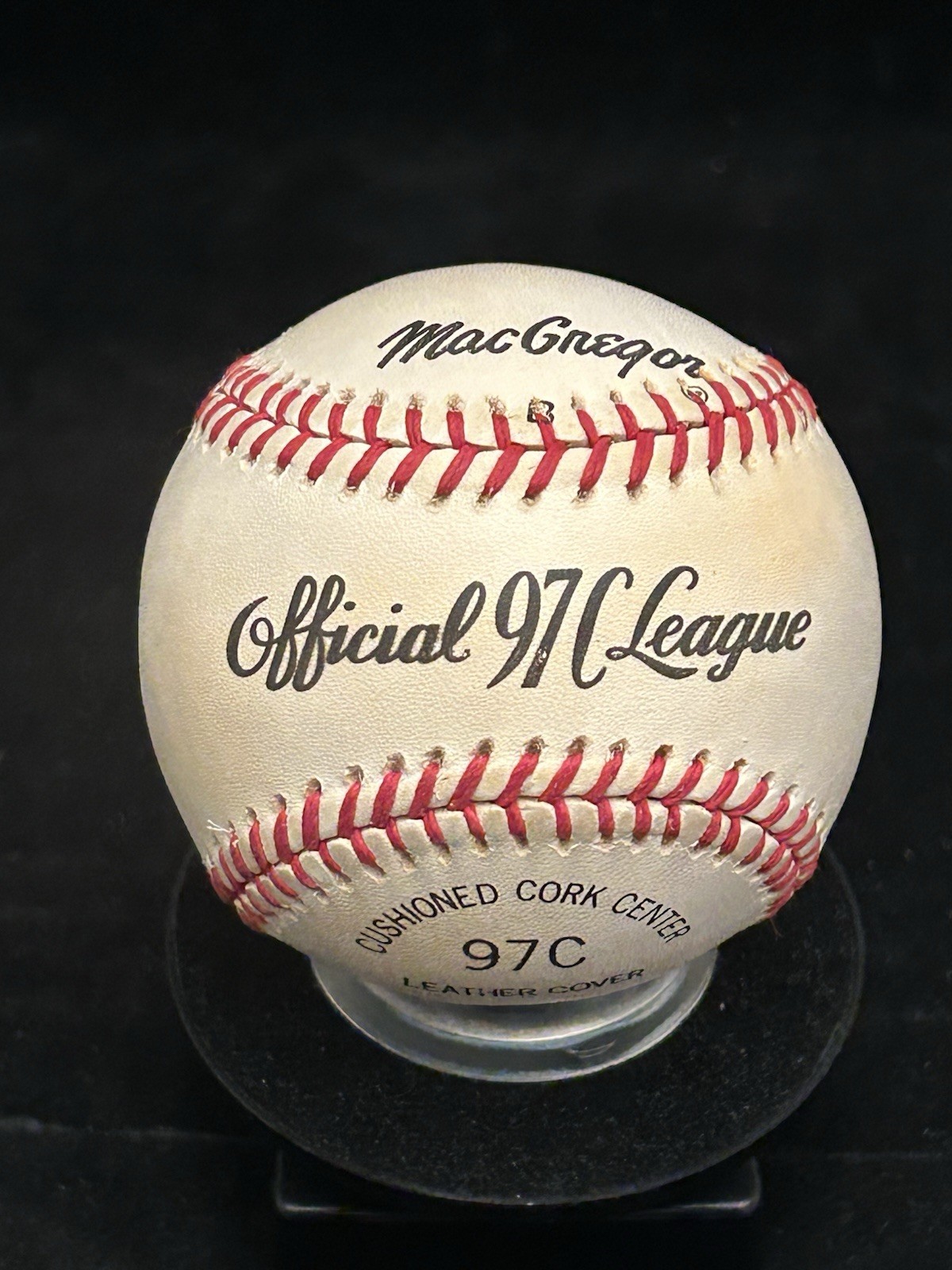 James Cool Papa Bell Signed Baseball HOF 74 Inscription Grays Autograph HOF PSA view 9