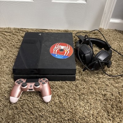 Sony CUH-1001A PlayStation 4 (PS4) NEEDS HDMI PORT /with controller & Spiderman