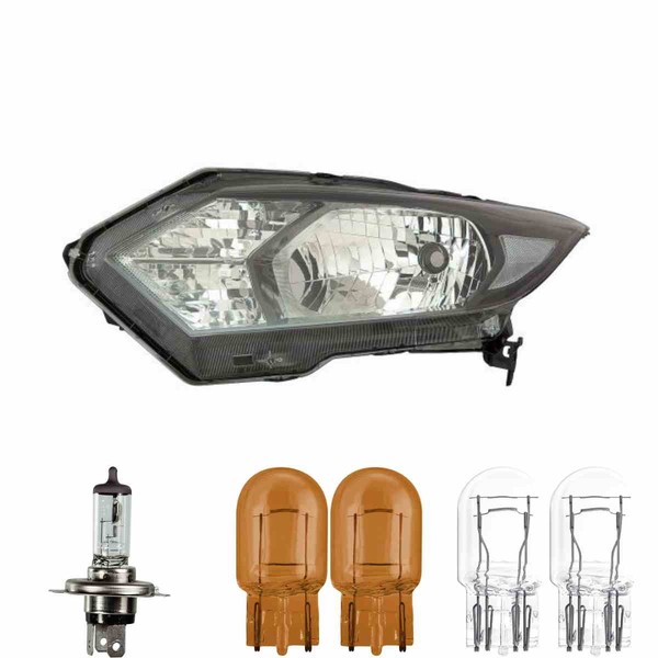 Halogen Scheinwerfer Hauptscheinwerfer Links H4 FüR Honda HR-V Inklusive Lampen-image