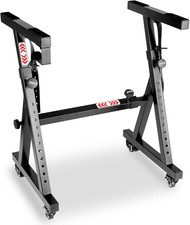 Universal Electronic Piano, Black Heavy-Duty Z Style Keyboard Stand with Locking