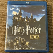Harry Potter Complete 8-Film Collection Blu-ray 8 Disc Set Warner Bros Color