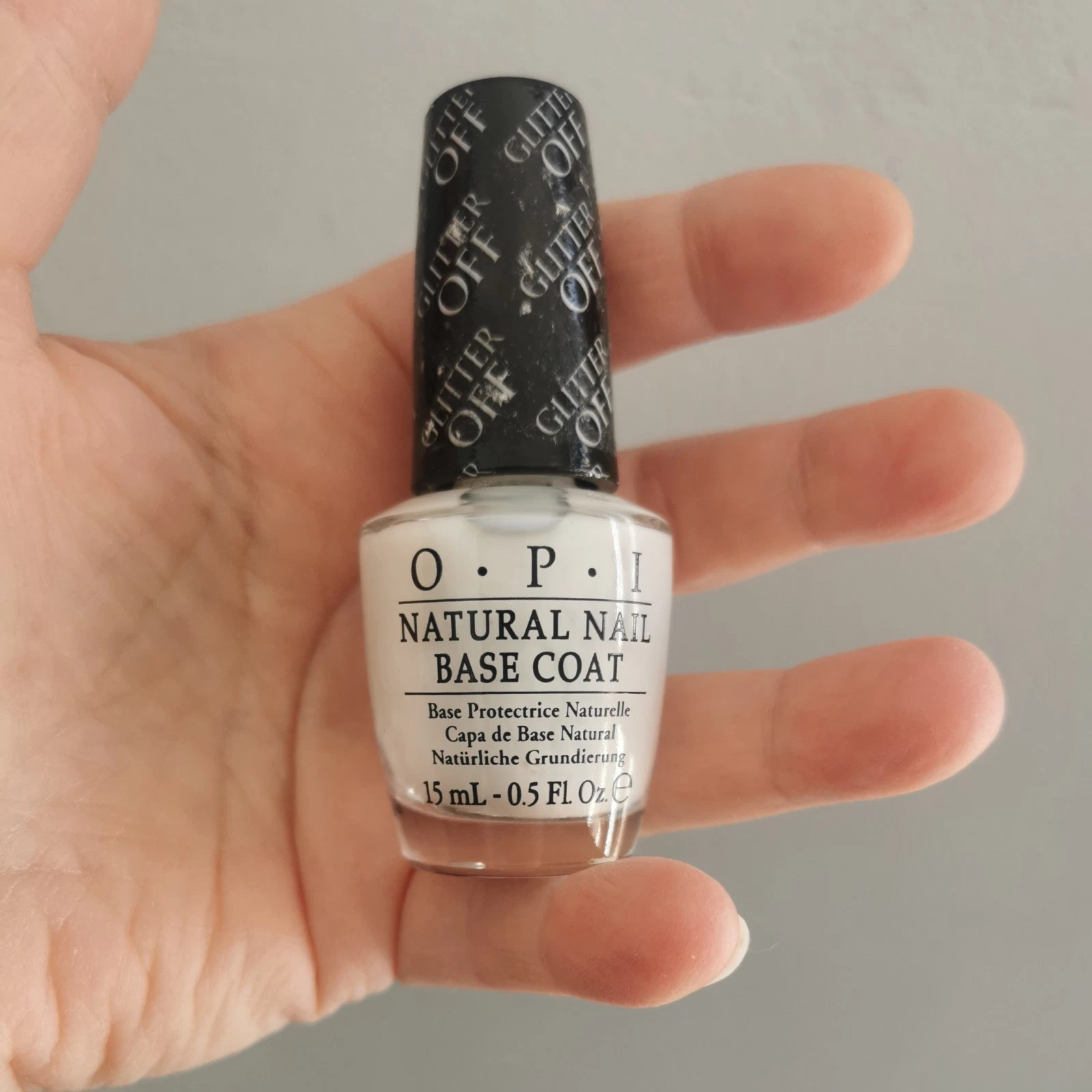 OPI Natural Base Coat Glitter Off 15ml