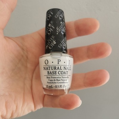 OPI Natural Base Coat Glitter Off 15ml