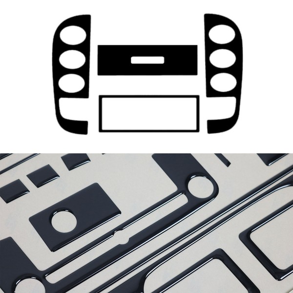 Innenraum Dekor Cockpit FüR Citroen C2 2003-2009 Piano Schwarz Optik 3Tlg-image