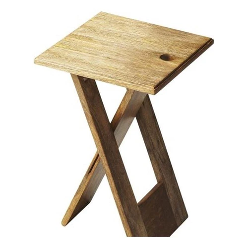 Butler Specialty Hammond Natural Wood Folding Table - Picture 2 of 3