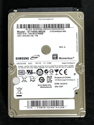 #ad 1TB Usage time: 890h ST1000LM024 HN M101MBB SAMSUNG low operation Seagate Sp $129.52