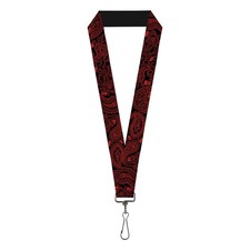 Lanyard - Paisley Skulls