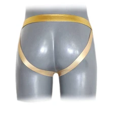 Metallic Bulge Pouch Men Jocks (M)
