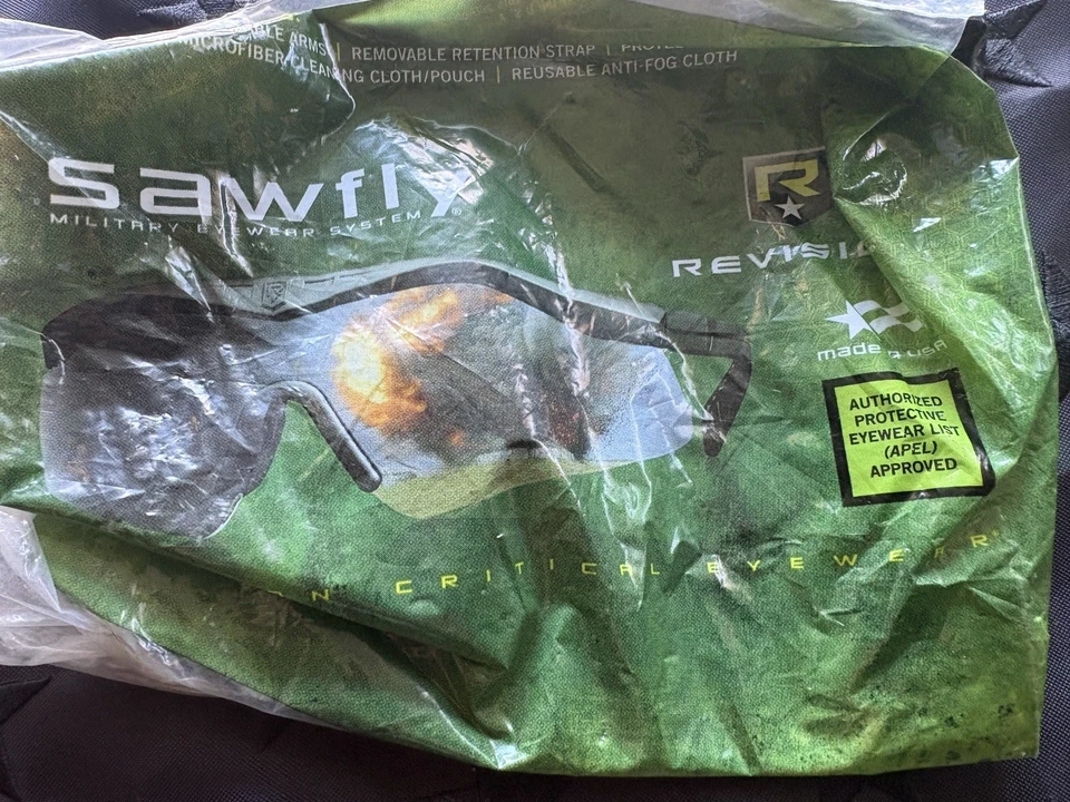 Kit de sistema de gafas militares Revision Sawfly - APEL, envío gratuito, 2 lentes, nuevo Foto 2 de 4