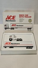 1990 Ertl Limited Edition Ace Hardware Mack Cab with Trailer 1/64