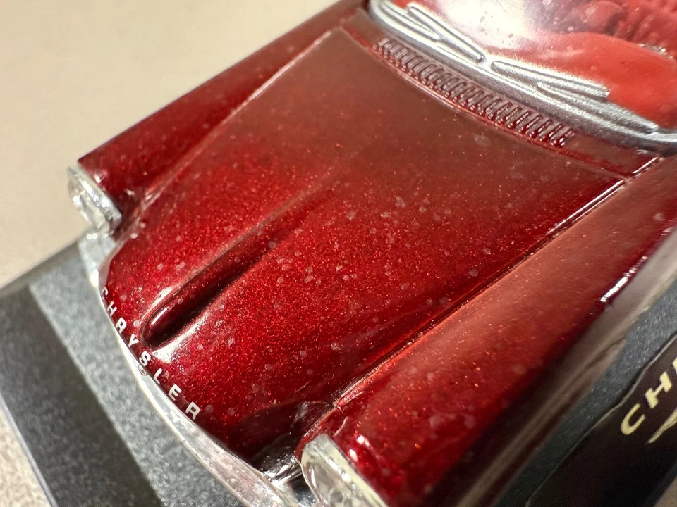 Lot of 4 Used 1/43 Scale New-Ray Classic Cars - Pontiac - Cadillac - 2 Chryslers - Image 3 of 4