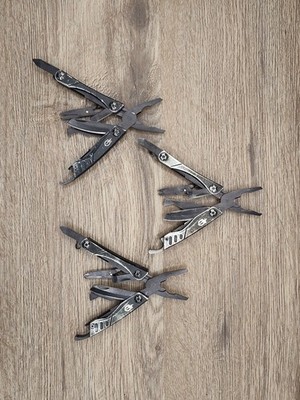 Lot D 3 Gerber Dime Mini Multi-Tool Knife Pliers Scissors Driver