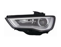 XENON-SCHEINWERFER Links FÜR Audi A3 2012-2016 Schwarz MIT LED