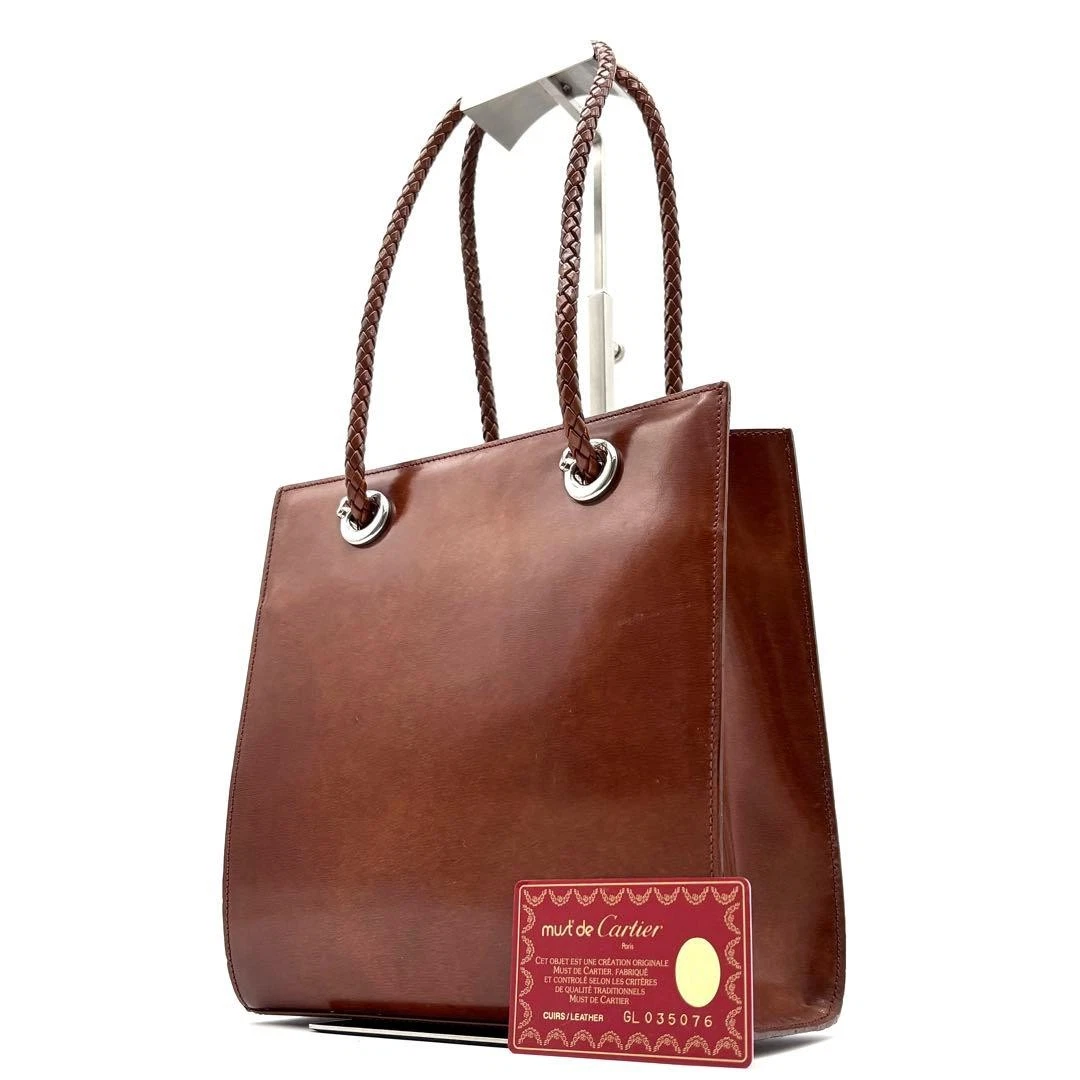 Cartier Leather Tote Bags for Women for sale | eBay Cartier Leather Tote Bags for Women for sale | eBay