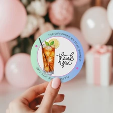 56 THANK YOU SEALS LABELS STICKERS FOR SMALL BUSINESS, CRAFTS, PARTIES 2 INCH