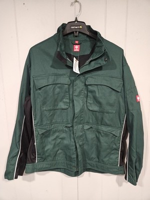 Engelbert Strauss Men's Black Green Military Utility Work Jacket Size XXL NWT 
