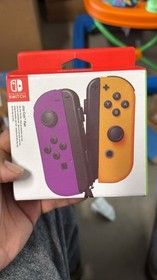 Nintendo Switch Neon Purple Joy-Con with Wrist Strap