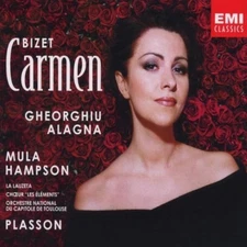 Bizet CARMEN 3 CD EMI Gheorghiu Alagna Mula Hampson Plasson Toulouse