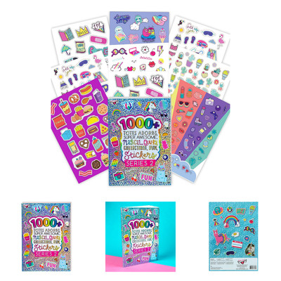 Kids Sticker Book with Colorful Craft Stickers for Journals Notebooks and More