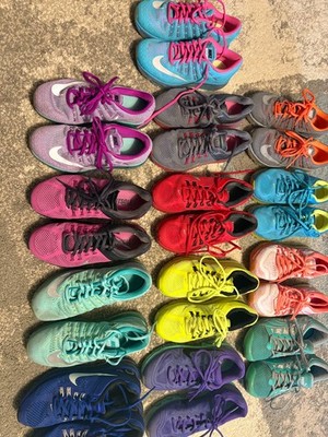 nike air max 2016's and other years size 4, 2 pair size 5 and 1 pair of puma