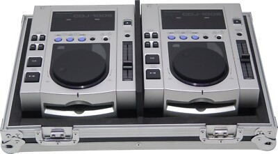 Zomo Flightcase PC-100/2 | Passend für 2x Pioneer DJ CDJ-100 | Case Koffer