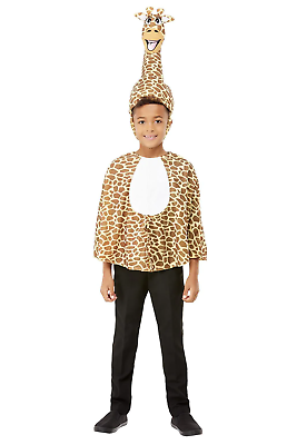 Giraffa Kit Bambini Animale Costume Giornata Mondiale Del Libro Ragazzi  5020570506783