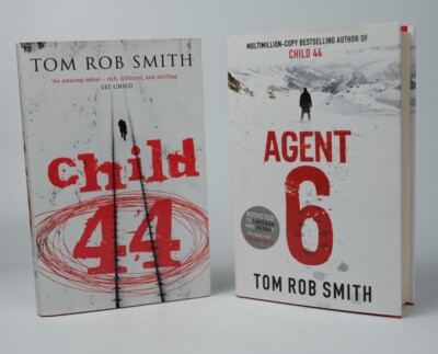 Child 44 by Tom Rob Smith Signed First Edition Hardcover + Agent 6