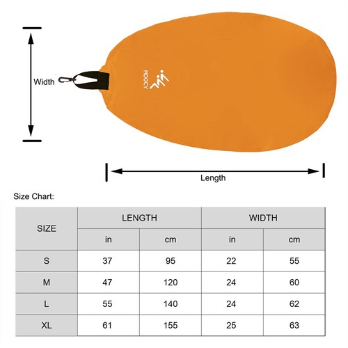 Cubierta de cabina impermeable UV50+ bloqueo kayak sello protector protector ajustable - Imagen 10 de 10
