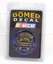 DOMED Decal Jimmie Johnson #48 Lowe's 2006 Champion NIP (XXXX)